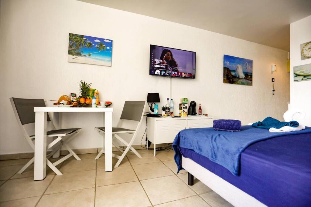 Paradis Studio & Plage A 1 Min Le Gosier  Dış mekan fotoğraf