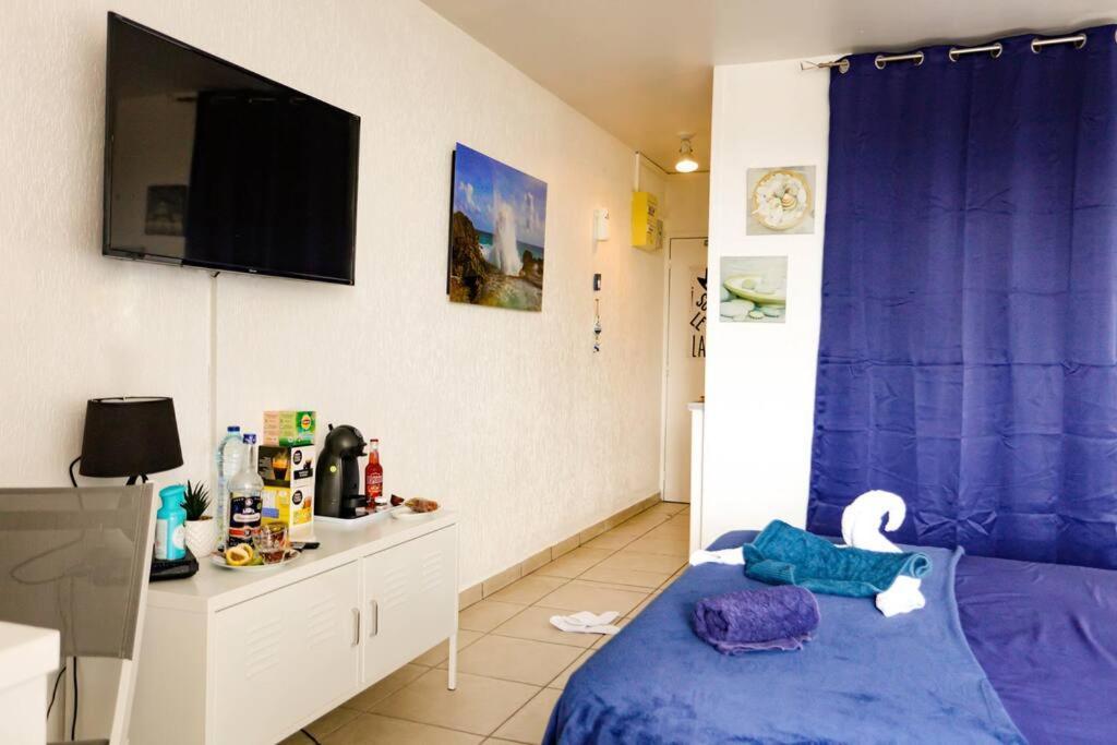 Paradis Studio & Plage A 1 Min Le Gosier  Dış mekan fotoğraf